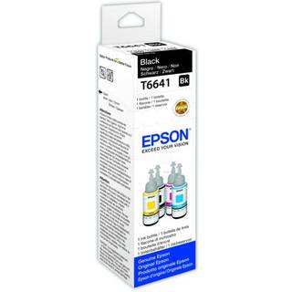 Epson T6641 - Black Ink Tank (T6641) - Blækrefill Sort