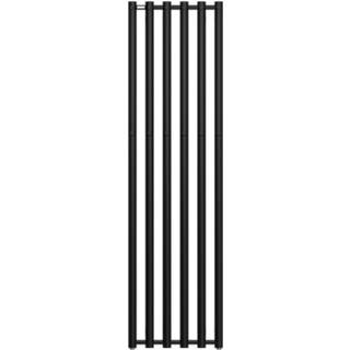 Håndklædetørre Nordhem Rosendal Mat Sort Vand & EL 420x1500 mm