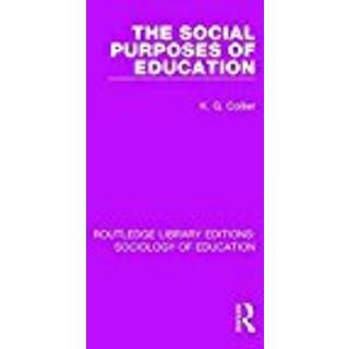 The Social Purposes of Education