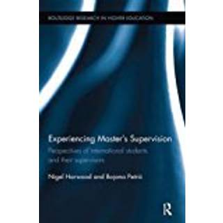 Experiencing Master's Supervision