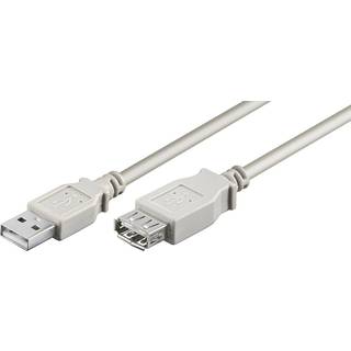 MICROCONNECT USB2.0 Extension A-A 0,1m M-F