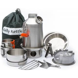 Kelly Kettle Ultimate Scout Kit Kogesæt størrelse One Size farve stainless steel
