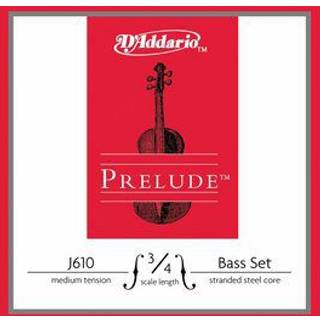Daddario J610-3/4M Prelude Bass 3/4 Medium Tension