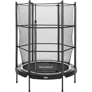 Salta Junior trampolin, Ø139 x 189 cm, sort - inkl. sikkerhedsnet