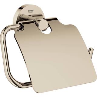 GROHE Essentials toiletrulleholder med låg poleret nikkel