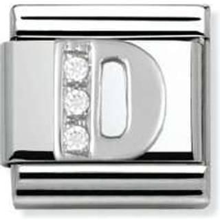 Nomination Classic - SilverShine Buchstabe D mit Zirkonia - 330301/04 - silber