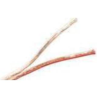 LOGILINK Lautsprecherkabel, 2x0.75 mm2,  10 m transparent