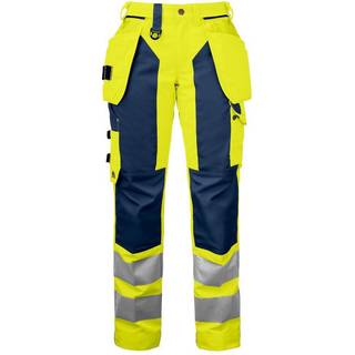 ProJob 6519 Buks, Dame, En Iso 20471 Klasse 2 - Yellow/Navy - C38