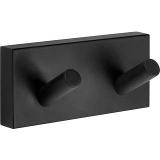 Smedbo House RB356 Dobbelt krog i mat sort