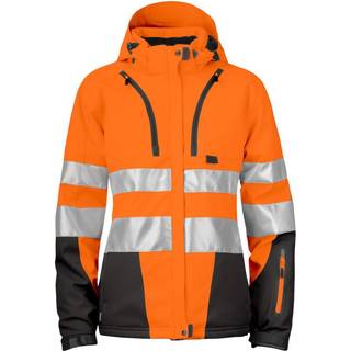 ProJob 6424 Foret Jakke Dame En Iso 20471 Klasse 3/2 - Orange/Black - S