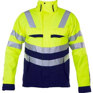 ProJob 6415 Jakke En Iso 20471 Klasse 3/2 - Orange/Black - 4XL