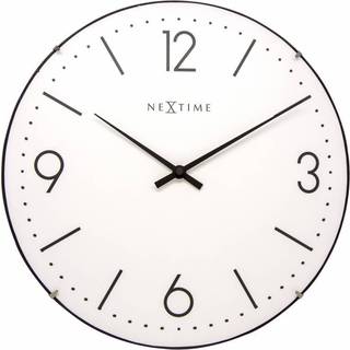 Nextime Basic Dome Vægur - Vægure Hvid - 3157WI