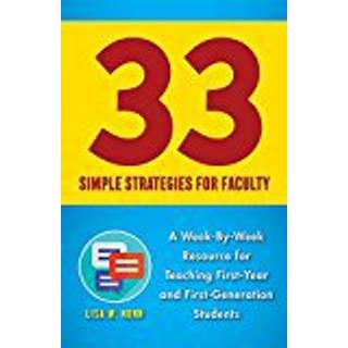 33 Simple Strategies for Faculty