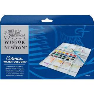 WINSOR Cotman watercolour Pan paintingbox PLUS