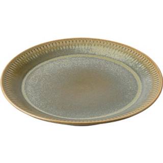 Knabstrup Keramik Knabstrup spisetallerken sort 19 cm