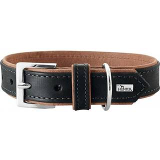 Hunter Porto Læderhalsbånd - Brun/Cognac - 55 cm