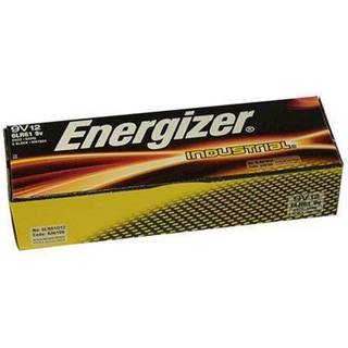 Energizer Industrial Batteri alkalisk, 9V/6LR61, pakke med 12