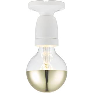 Porcelæn væg-/loftlampe hvid - Halo Design