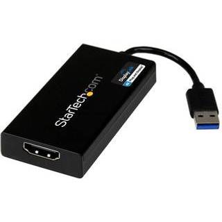 StarTech.com USB 3.0 to 4K HDMI External Multi Monitor Video Graphics Adapter ekstern videoadapter