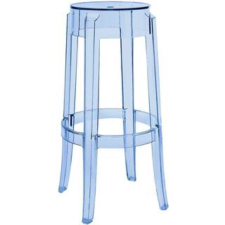 Kartell Charles Ghost barstol - høj - sort