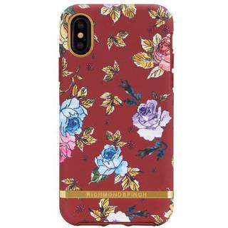 Richmond And Finch Red Floral iPhone X/Xs Cover (U)