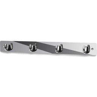 Habo Håndklædeholder 123 230x25 mm, 4 krokar, nickel