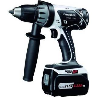 Panasonic EY7460LS2S Boremaskine med batteri og oplader