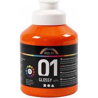 Akrylmaling Blank Orange 500ml - Kreativitet Uden Grænser
