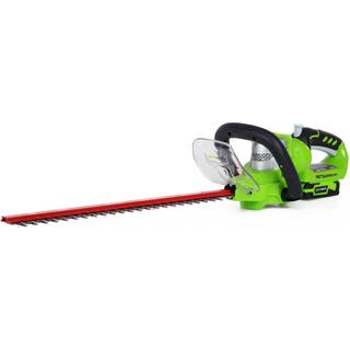 Greenworks, G24HT57,  Hækkeklipper, 24V, m/2Ah batteri og lader