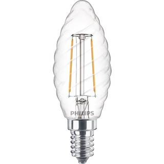 Philips LEDClassic Filament 25W krystal E14  varm hvid klar ikke dæmpbar  1 stk - 8718696573891