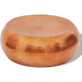 Sofabord Hamret Aluminium Farvet - Sølv