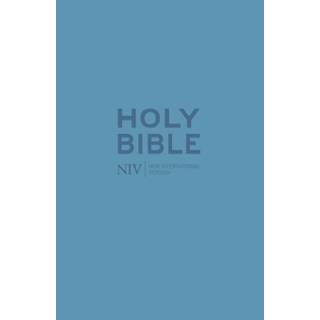 NIV Pocket Cyan Soft-tone Bible with Zip