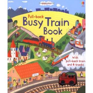 Pull-back Busy Train Book