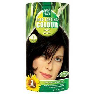Henna Plus - Long lasting colour system , Dark Brown 3.0