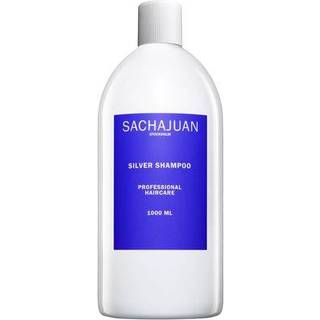 Sachajuan Silver Conditioner Fugtende balsam der neutraliserer gule nuancer 1000 ml - 1000 ml