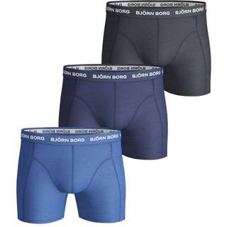 Björn Borg Cotton Stretch Boxer 3-pack, S, Multipack 7