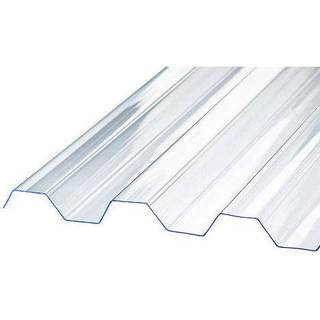 RIAS SUNLUX 2000PC trapezplade, profil 76/18, glasklar - 1115 x 4880 mm