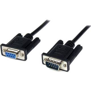 StarTech.com DB9 RS232 Serial Null Modem Cable F/M