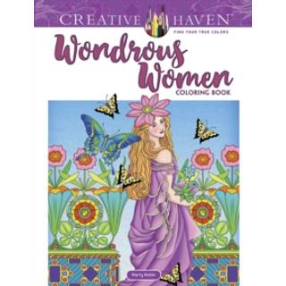 Creative Haven Wondrous Women Coloring Book
