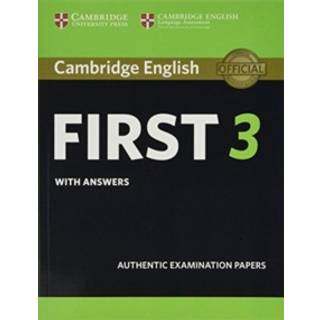 Cambridge English First 3 Student's Book with Answers