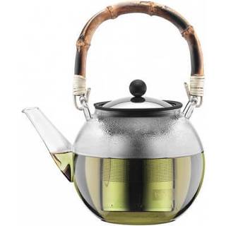 Bodum Assam tekande med bambushåndtag 1 l Klar