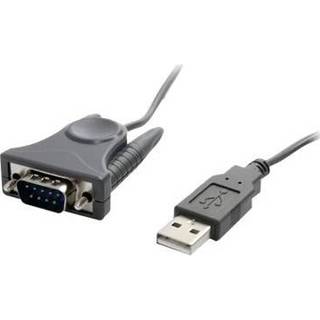 Startech Usb To Rs232 Db9/db25 Serial Adapter Cable 0.9m. Usb Type-a Db-9 Grå