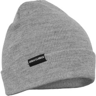 Urban Classics Basis Flap Beanie Grå