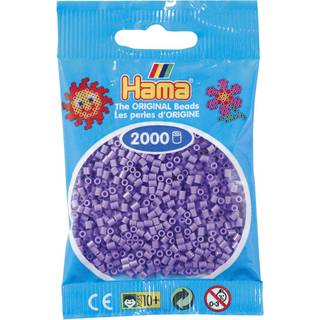Hama Mini, perler, 2.000 stk., lyselilla (45) [Levering: 1-2 dage]