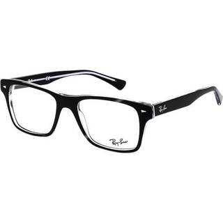Ray-Ban RX5308 Highstreet 2034 51 Briller Mænd Black - Top Black On Transparent - 51mm
