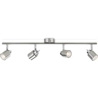 Philips Meranti spotskinne, 4xGU10, mat krom
