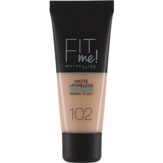 Maybelline Fit Me Matte & Poreless Foundation Fair Ivory 102