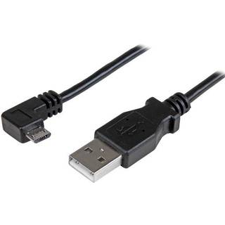 StarTech.com 6ft USB A to Right Angle Micro-USB Charge Sync Cable M/M 24AWG