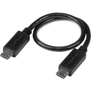 StarTech.com 8in USB OTG Cable Micro USB to Micro USB M/M - USB cable - 20.32 cm