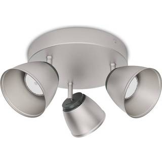 Philips County Plate/spiral Nikkel 3x4w ✓ På lager - klar til levering og afhentning